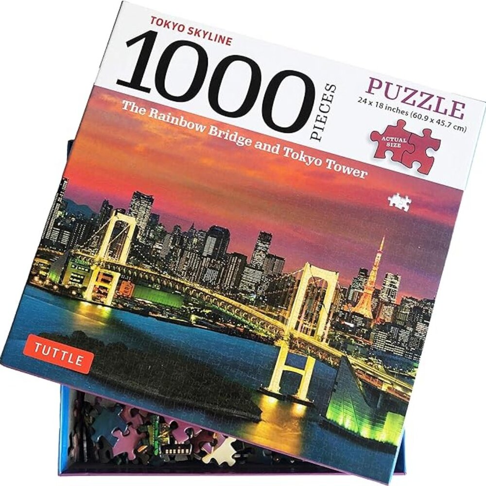 Tuttle Tokyo Skyline Jigsaw Puzzle 1000 Pieces 24" x 18"